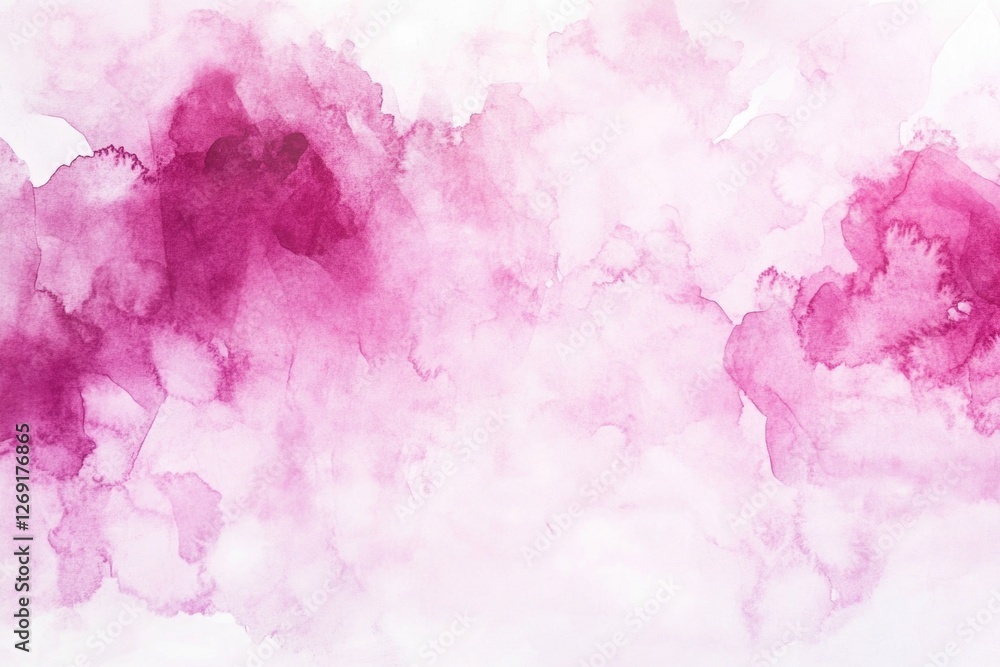 A soft and delicate pink watercolor painting against a clean white background, perfect for use in illustrations, designs, or decorative purposes A soft and delicate pink watercolor painting against a clean white background, perfect for use in illustrations, designs, or decorative purposes