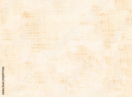 watercolor seamless texture of beige grungy paper