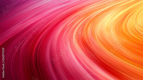 visual serene and ethereal harmony creates a unique and playful aesthetic with smooth fluid waves.