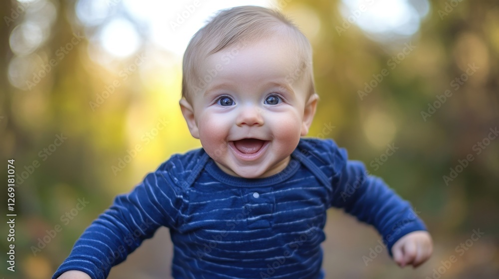A young child with a joyful expression, perfect for illustrations or advertising A young child with a joyful expression, perfect for illustrations or advertising