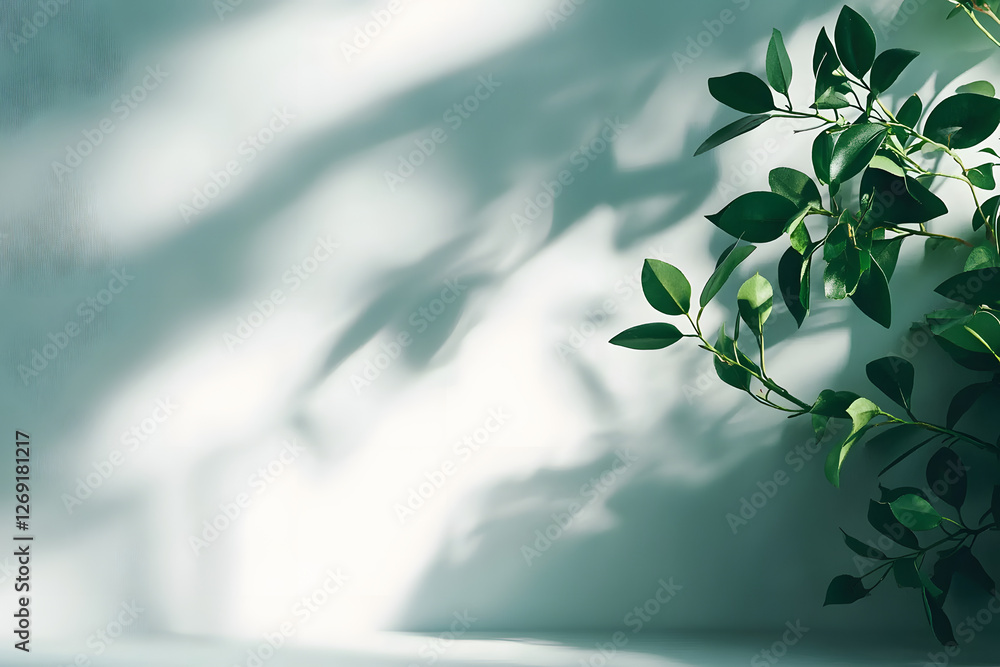 Clean Background for Online Meetings with Greenery Clean Background for Online Meetings with Greenery