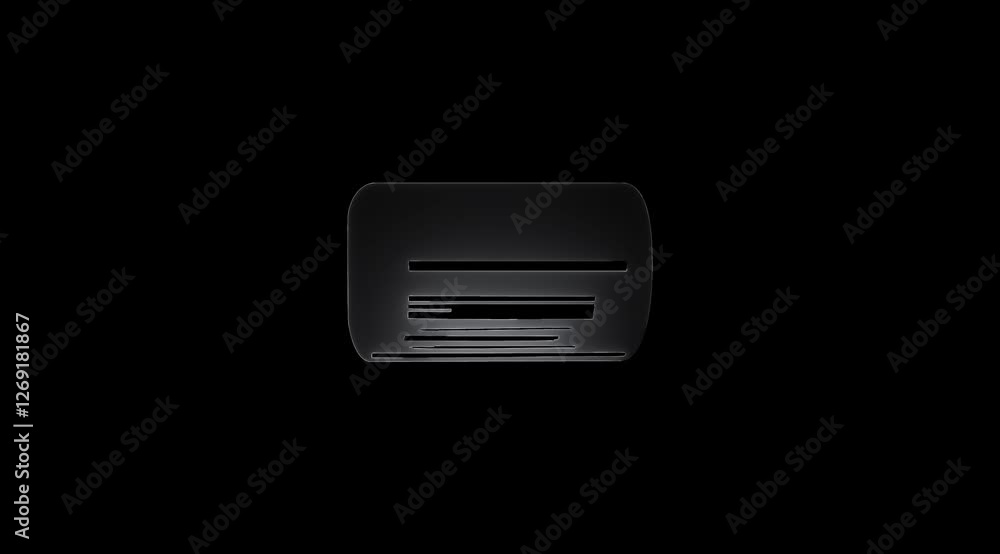 Glowing air condition on black color background. Glowing air condition on black color background.