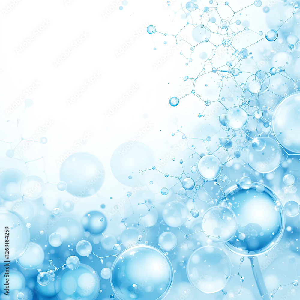 abstract blue background with snowflakes abstract blue background with snowflakes