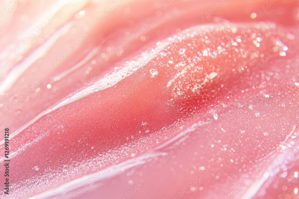 Image of Fresh lip gloss smear of bright pink color. Texture for background usage Image of Fresh lip gloss smear of bright pink color. Texture for background usage