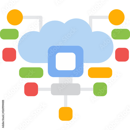 Cloud Computing Icon