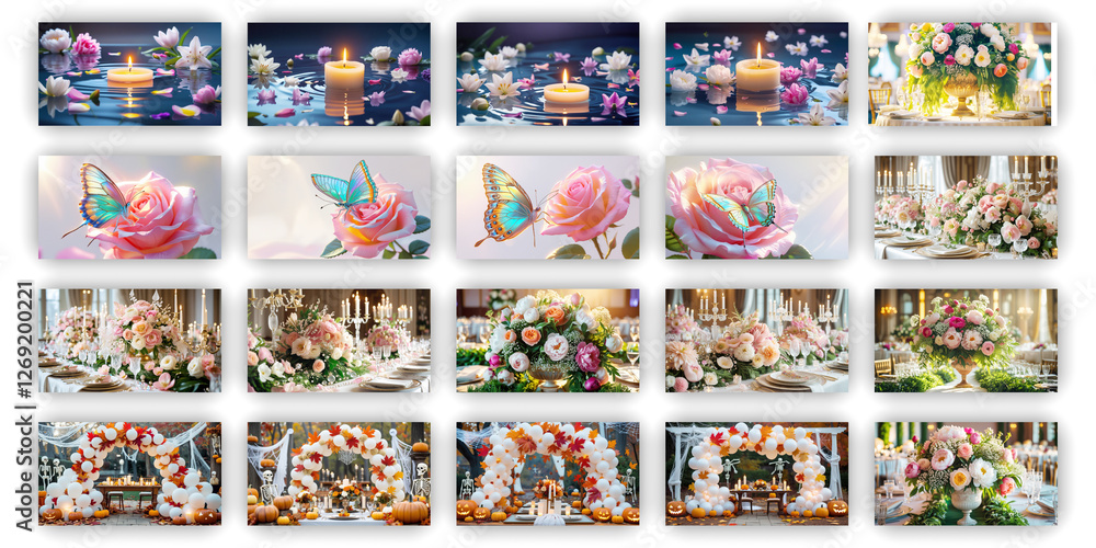 Fototapeta premium Social media post and crative bundle black friday, food post, bg post, Animal post, luxury, product Ai generator