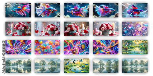 Social media post and crative bundle black friday, food post, bg post, Animal post, luxury, product Ai generator