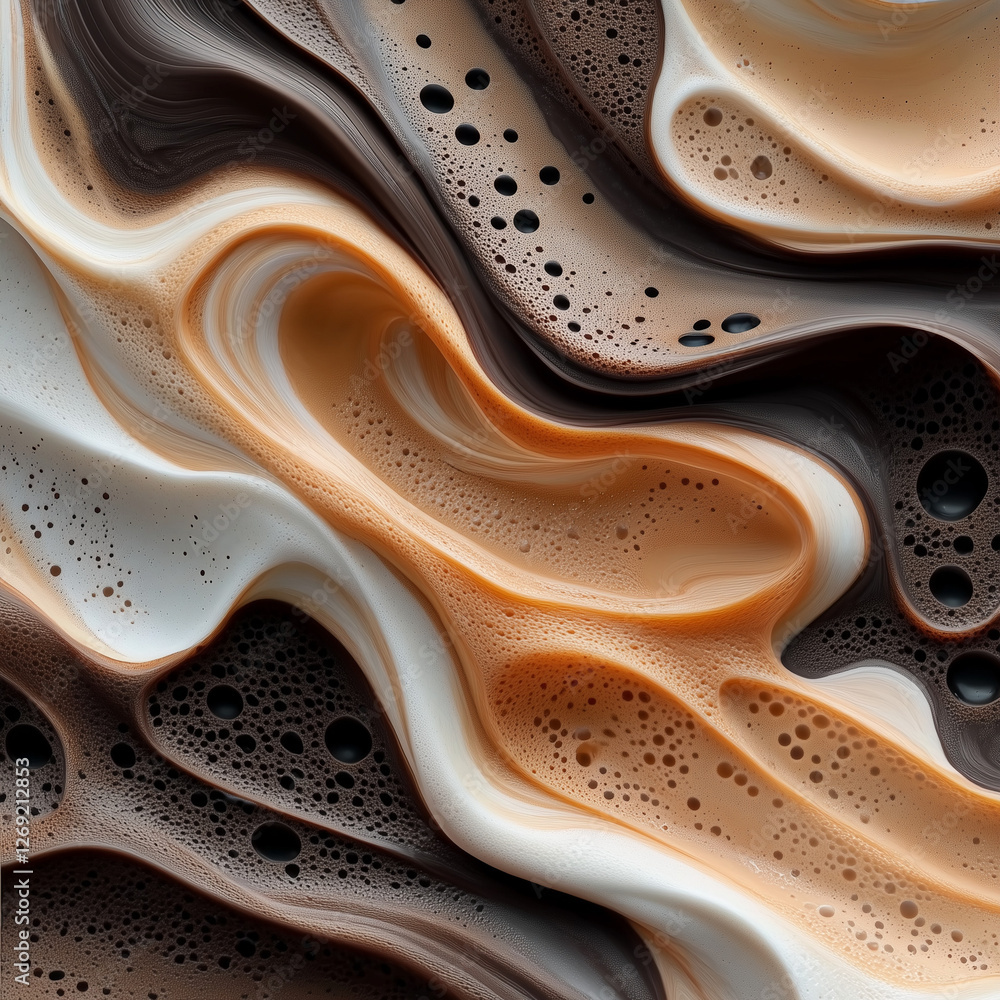 Obraz premium abstract background with bubbles