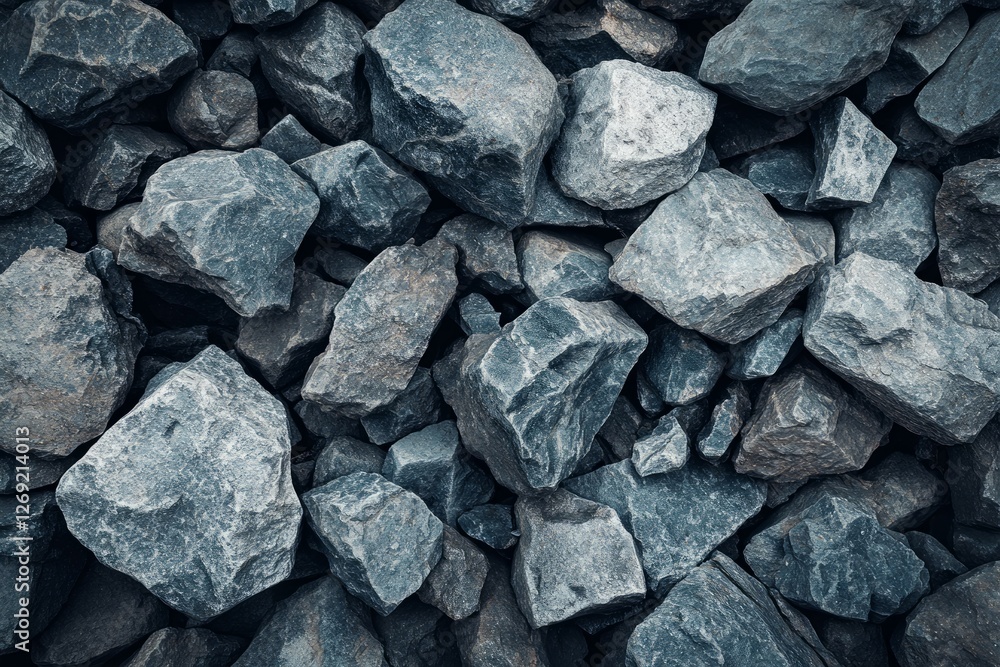 Pile of dark rocks with textured surface. AI generated Pile of dark rocks with textured surface. AI generated