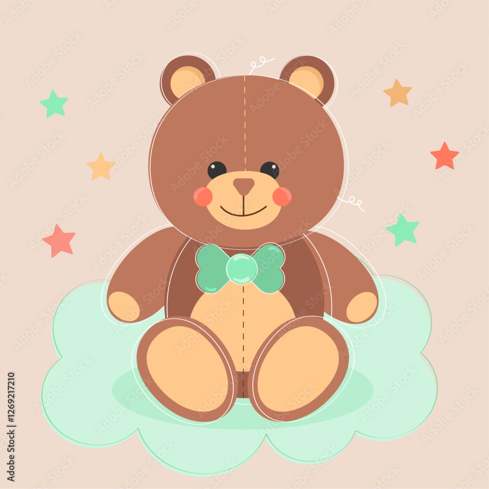 Fototapeta premium teddy bear 