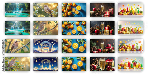 Social media post and crative bundle black friday, food post, bg post, Animal post, luxury, product Ai generator