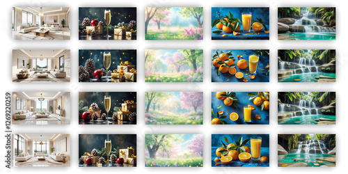 Social media post and crative bundle black friday, food post, bg post, Animal post, luxury, product Ai generator