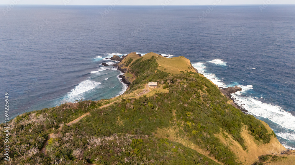 奄美大島 大和村 宮古崎 ドローン空撮 奄美大島 大和村 宮古崎 ドローン空撮