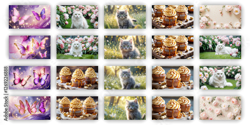 Social media post and crative bundle black friday, food post, bg post, Animal post, luxury, product Ai generator