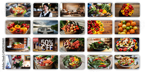 Social media post and crative bundle black friday, food post, bg post, Animal post, luxury, product Ai generator