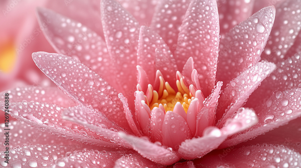 Fototapeta premium pink water lily