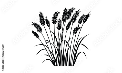 Wheat Stalks: Simple and Elegant Design