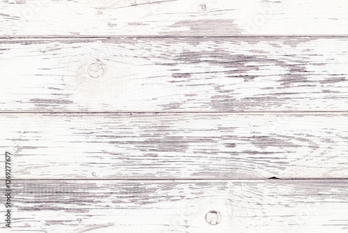 Rustic White Painted Wood Texture With Natural Weathered Patterns