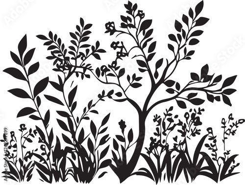 seamless floral pattern with flowers