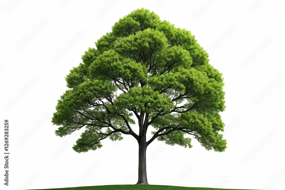a close up of a tree with a white background a close up of a tree with a white background