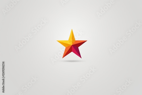 a close up of a star with a white background