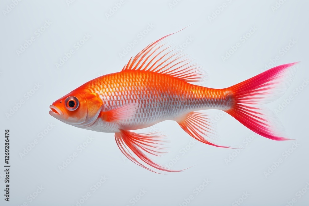 Fototapeta premium there is a fish that is swimming in the water