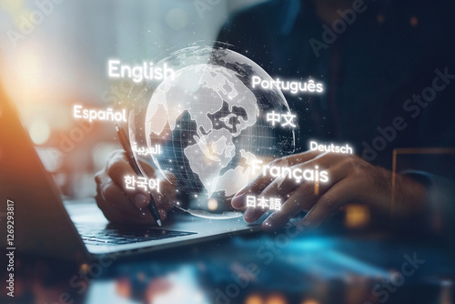 Explore the dynamic intersection of global connectivity and multilingual communication through technology, highlighting the importance of language learning in a diverse world. XDMCP photo