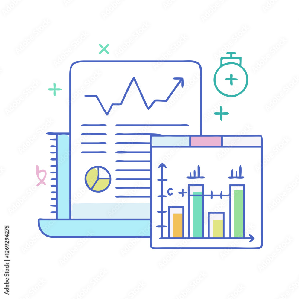 statistical formula icon, statistical formula vector illustration-simple illustration of statistical formula, perfect for statistical formula logos and icons