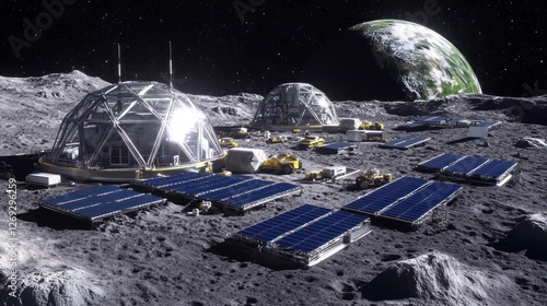 Lunar Colony: A Futuristic Settlement on the Moon