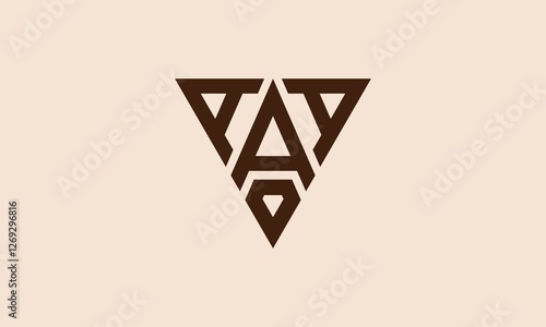AAA monogram logo design