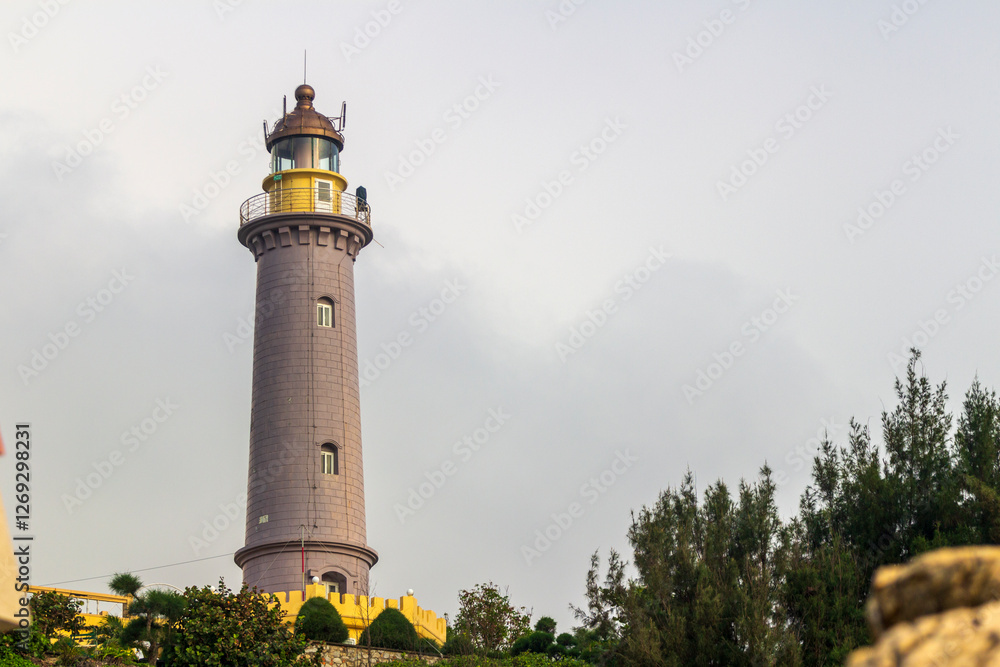 The Dai Lanh lighthouse is one of the best places to marvel at the morning sun bathing the South-Central Coast of Vietnam. The Dai Lanh lighthouse is one of the best places to marvel at the morning sun bathing the South-Central Coast of Vietnam.