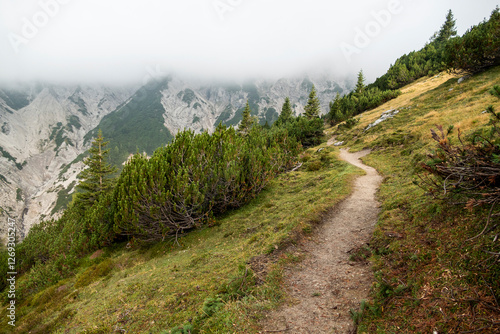 Wallpaper Mural Karwendel mountains at Solsteinhaus hut on Karwendel Hohenweg, Austria Torontodigital.ca