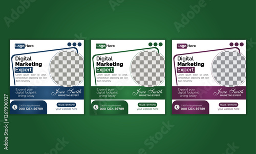 Social Media post design.