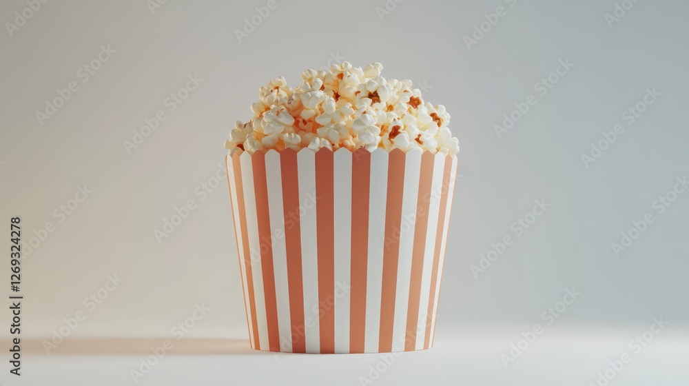 Striped Popcorn Bucket: A Cinematic Delight Striped Popcorn Bucket: A Cinematic Delight