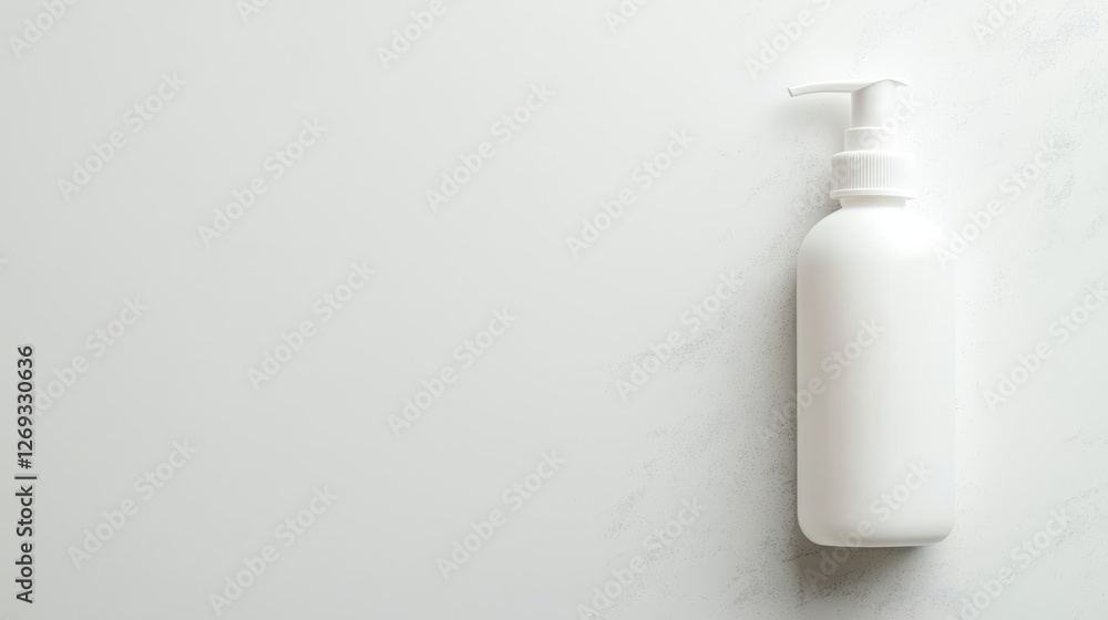 Baby Lotion Container on Soft Background for Relaxing Moments