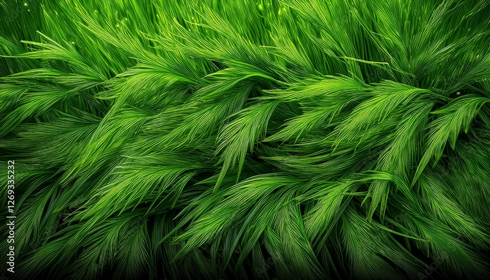 texture of green wet grass background texture of green wet grass background