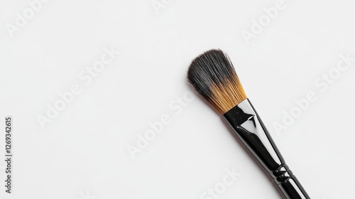 Detail Brush on White Background with Copy Space for Creative Design