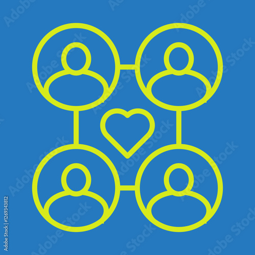Volunteer Network Icon Design
