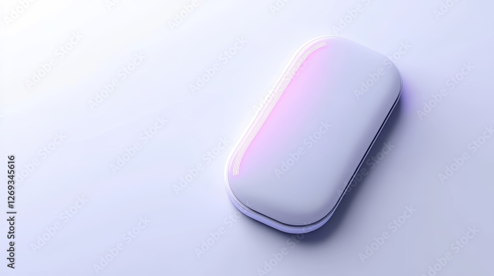 Fingerprint Scanner on Bright Surface with Soft Glare Fingerprint Scanner on Bright Surface with Soft Glare