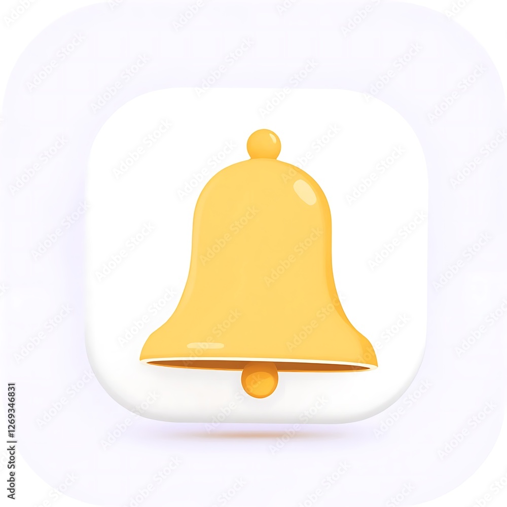 vector golden bell icon vector golden bell icon