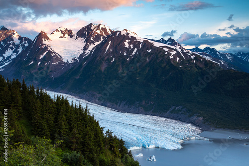Spencer Glacier, Chugach National Forest, Alaska