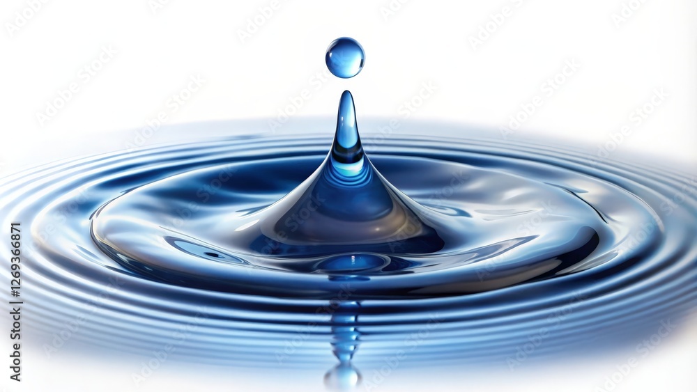 Water Drop Impact on Surface