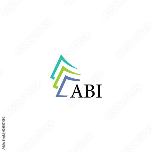 ABI letter logo design on white background. Creative  modern ABI letter logo design. Vector design.