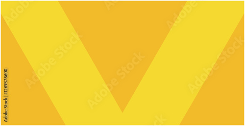 Abstract yellow and orange presentation background with copy space