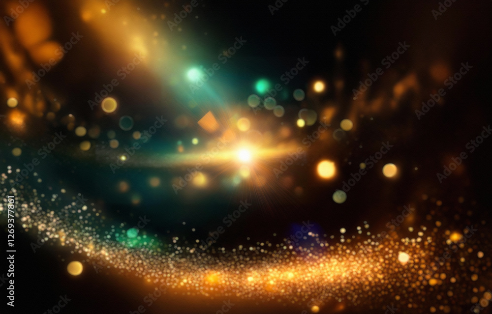 A bright light explodes outwards with streaks of orange light emanating from its center. A bright light explodes outwards with streaks of orange light emanating from its center.