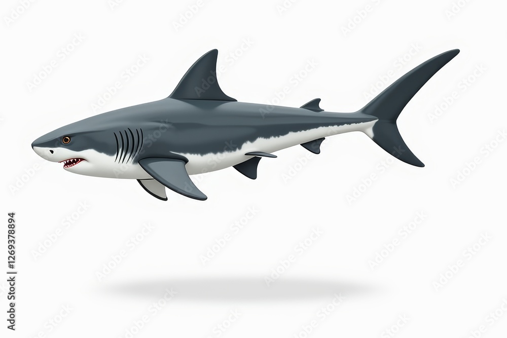 Illustration of blacktip shark swimming gracefully underwater. Concept focuses on blacktip shark, showcasing its streamlined body and distinct markings in a vibrant, artistic style. Illustration of blacktip shark swimming gracefully underwater. Concept focuses on blacktip shark, showcasing its streamlined body and distinct markings in a vibrant, artistic style.