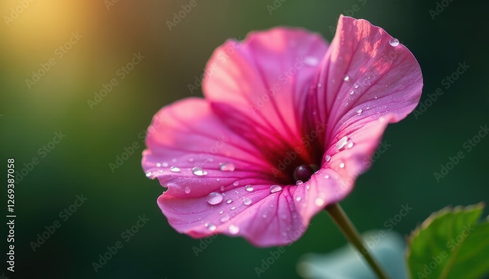 Delicate dew drops cling to Adenium flower petals pink hue, dew drops, morning dew, adenium flowers Delicate dew drops cling to Adenium flower petals pink hue, dew drops, morning dew, adenium flowers