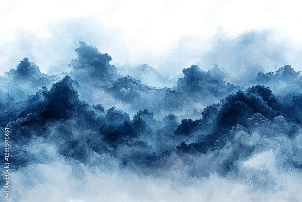 Obraz premium stormy sky with dark clouds