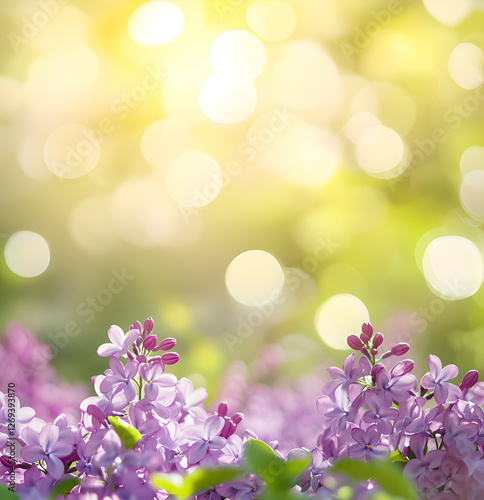 spring flowers background