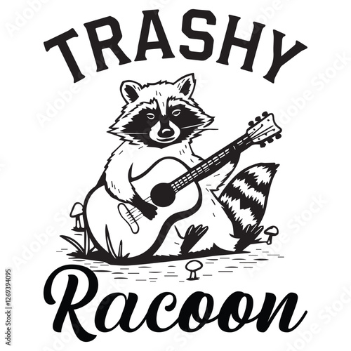 Trashy Racoon graphic design for Racoon lovers